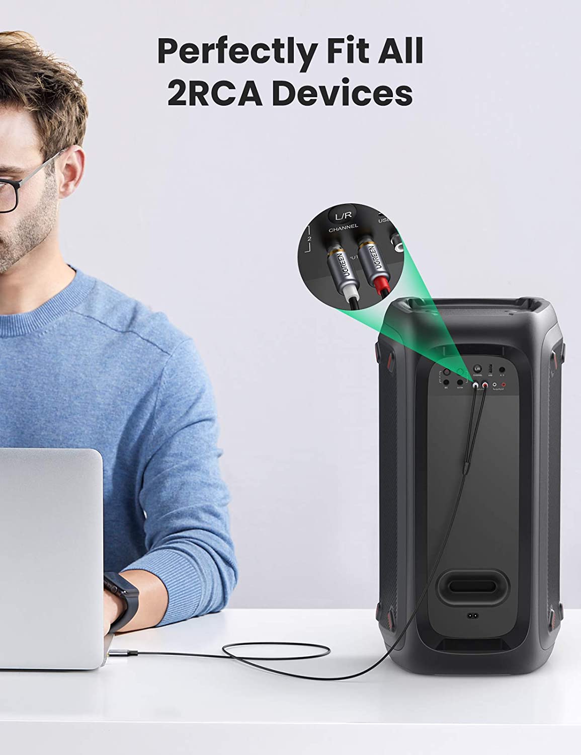 UGREEN USB-C - RCA Ses Kablosu - Car Jack incelemesi ve fiyatı