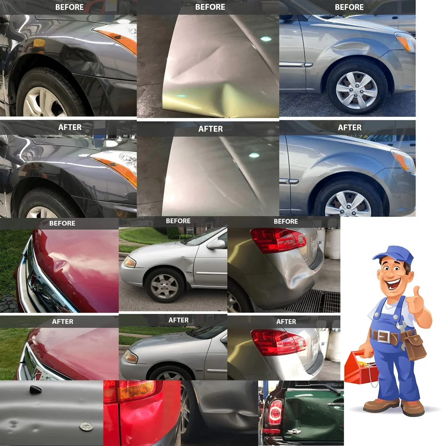 Araba Göçük Düzeltme Aleti, 18 - Car Repair Tools incelemesi ve fiyatı